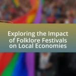 Exploring the Impact of Folklore Festivals on Local Economies