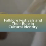 Folklore Festivals and Their Role in Cultural Identity