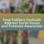 How Folklore Festivals Address Social Issues and Promote Awareness