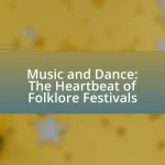 Music and Dance: The Heartbeat of Folklore Festivals
