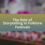 The Role of Storytelling in Folklore Festivals